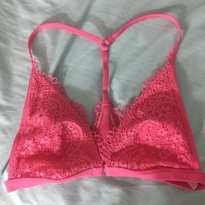 Pink Victoria’s Secret bralette